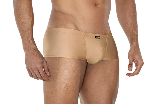 Beiger Hipster Brief Männer Slip blickdicht knapp geschnitten Herren Underpants