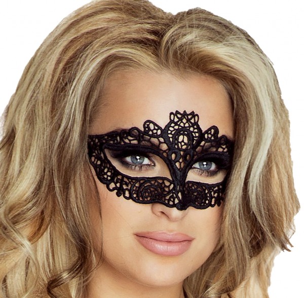 Venezianische Maske aus Stoff biegsam Augen Maske Verkleidung Kostüm OneSize