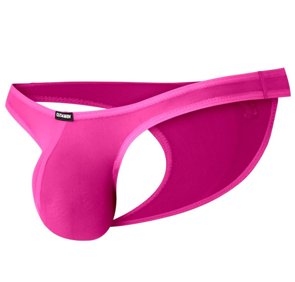 Pinker Herren Capri String Thong Netz durchsichtiges Netzmaterial knapp geschnitten Neon