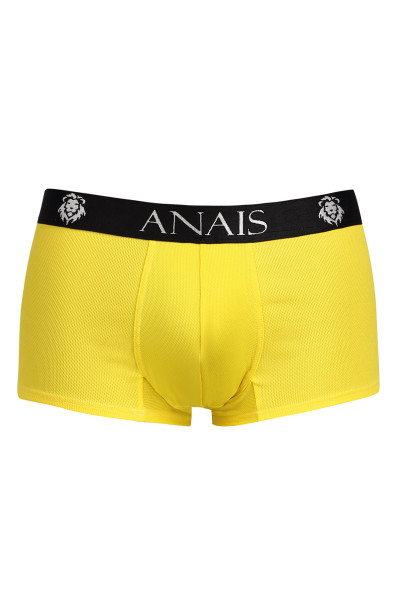 Herren Boxer Shorts gelb blickdicht elastisch aus Mikrofaser Stoff mit Gummibund Herren Slip